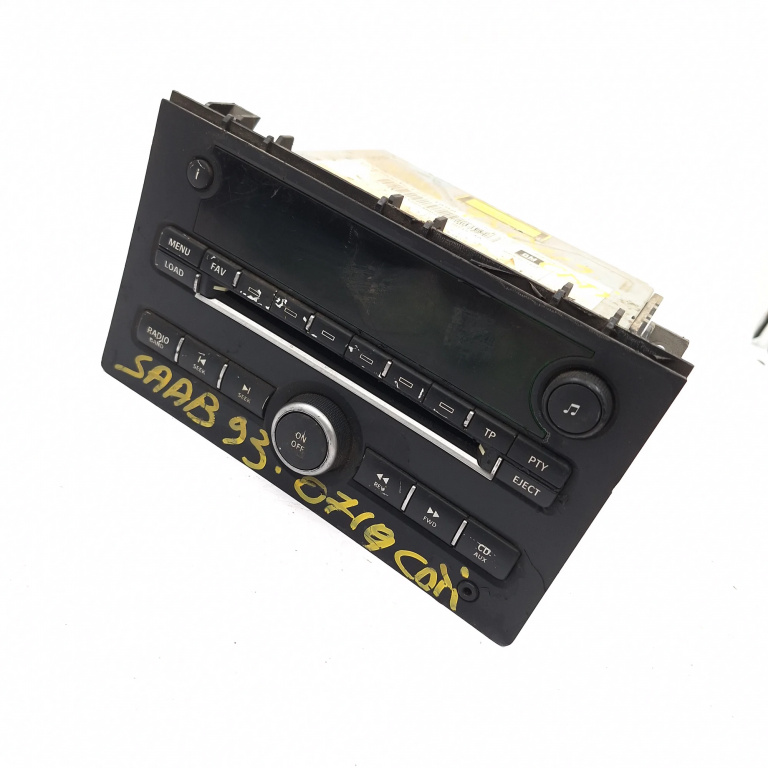 Media Player / Radio / Unitate Cd / Casetofon Saab 9-3 (Ys3F) 2003-2012 Cd Player Radio 12774898, 122000-8990A101, 1220008990A101, (20T)894898Ese9035740, 20T894898Ese9035740, 8089 4898, 80894898 Fujitsu Ten Limited