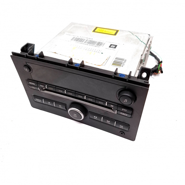 Media Player / Radio / Unitate Cd / Casetofon Saab 9-3 (Ys3D) 1998-2003 Cd Player Radio 1220008980C101, 122000-8980C101, 12779269, 20T899269Esf6034020, 20T-899269Esf6034020, 856190 Fujitsu Ten