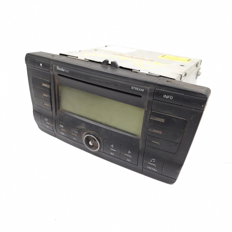 Media Player / Radio / Unitate Cd / Casetofon Skoda Octavia 2 (1Z) 2004-2013 Cd Player Radio 1Z0035161B, 1Z0 035 161 B, Vp4Sbj - 18C815 - Aj, Vp4Sbj 18C815 Aj, Vp4Sbj-18C815-Aj, Vp4Sbj18C815Aj, Skz7Z3E0059878, Tcn0059878 Visteon