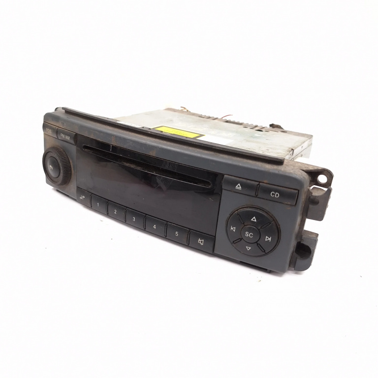 Media Player / Radio / Unitate Cd / Casetofon Smart Forfour (454) 2004-2006 Cd Player Radio A4548200379, 4548200379, A 454 820 03 79, A4548200379012, A 454 820 03 79 012, Be6085, Be 6085, 6085Bj055077107, 55077107 Harman/Becker