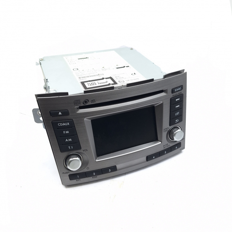 Media Player / Radio / Unitate Cd / Casetofon Subaru Legacy 5 (Bm, Br) 2009 > 2.0 D Awd Ee20Z Motorina Cd Player Mp3 Radio 86201Aj420, Cqjf10F04D, R31017Etc, Ccab10Lp4870T1, 521121, Yefm0120032, E11035578, E1110R035578, Fx04A0087 Panasonic Corporatio