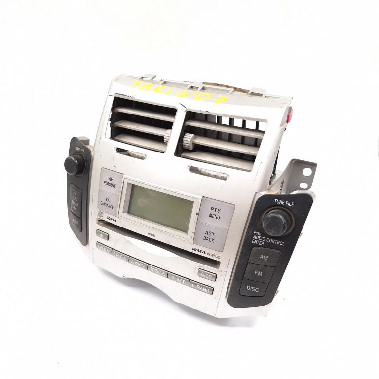 Media Player / Radio / Unitate Cd / Casetofon Toyota Yaris (Xp90) 2005-2011 Cd Player Functii Navigatie Mp3 Radio 861200D210, 86120-0D210, W58824, Cqts0570Lc, E13022874, 211647, Cff00009A Panasonic