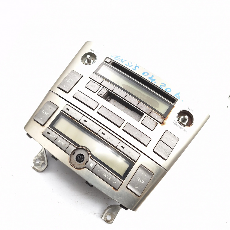 Media Player / Radio / Unitate Cd / Casetofon Toyota Avensis (T25) 2003-2008 Cd Player Radio 8612005080, 86120-05080, 86120 05080, 5590205050, 55902-05050, 55902 05050, Cqms6271Lac, Cq-Ms6271Lac, Cq Ms6271Lac, W53900, W53901 Panasonic / Denso