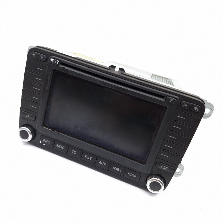 Media Player / Radio / Unitate Cd / Casetofon Vw Passat B6 2005-2010 Cd Player Functii Navigatie Functii Telefonie Radio 1T0035194D, 1T0 035 194 D, 1T0035194, Vwz1Z7E528645