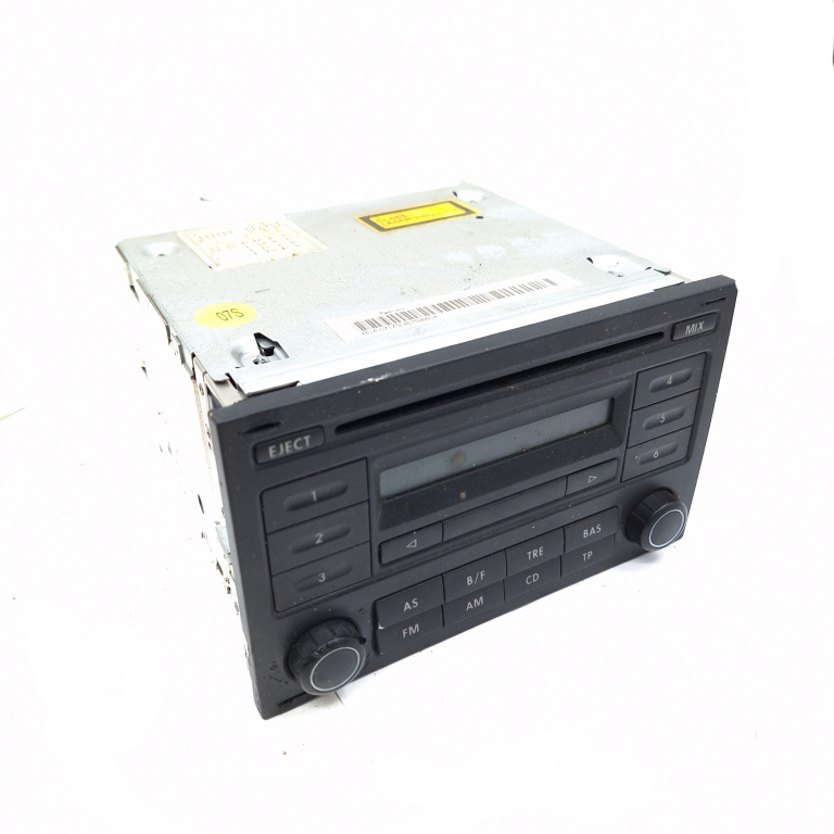 Media Player / Radio / Unitate Cd / Casetofon Vw Polo (9N, 9N3) 2002-2010 1.2 12V Bme Benzina Cd Player Radio 6Q0035152, 7644235360, Vwz1Z5E4675888, 014Vwz1Z5E467588W Blaupunkt