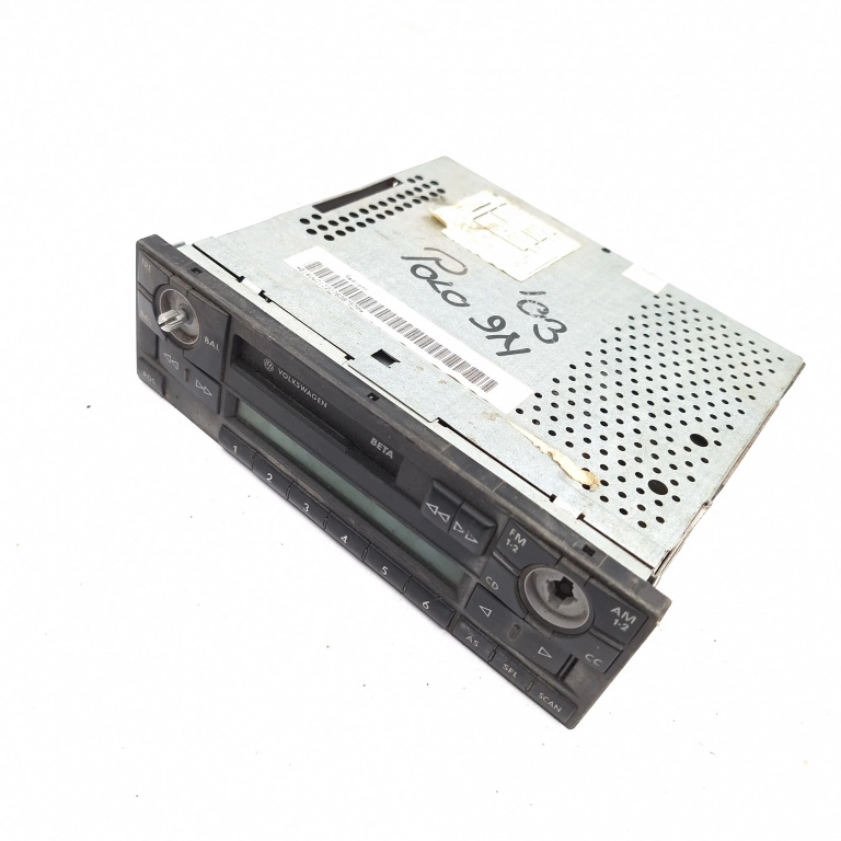Media Player / Radio / Unitate Cd / Casetofon Vw Polo (9N, 9N3) 2002-2010 Caseta Radio 6X0035152B, 6X0 035 152 B, 7640203360, 7 640 203 360, Vwz1Z2D7638757, 8631122080, 8 631 122 080 Blaupunkt Gmbh