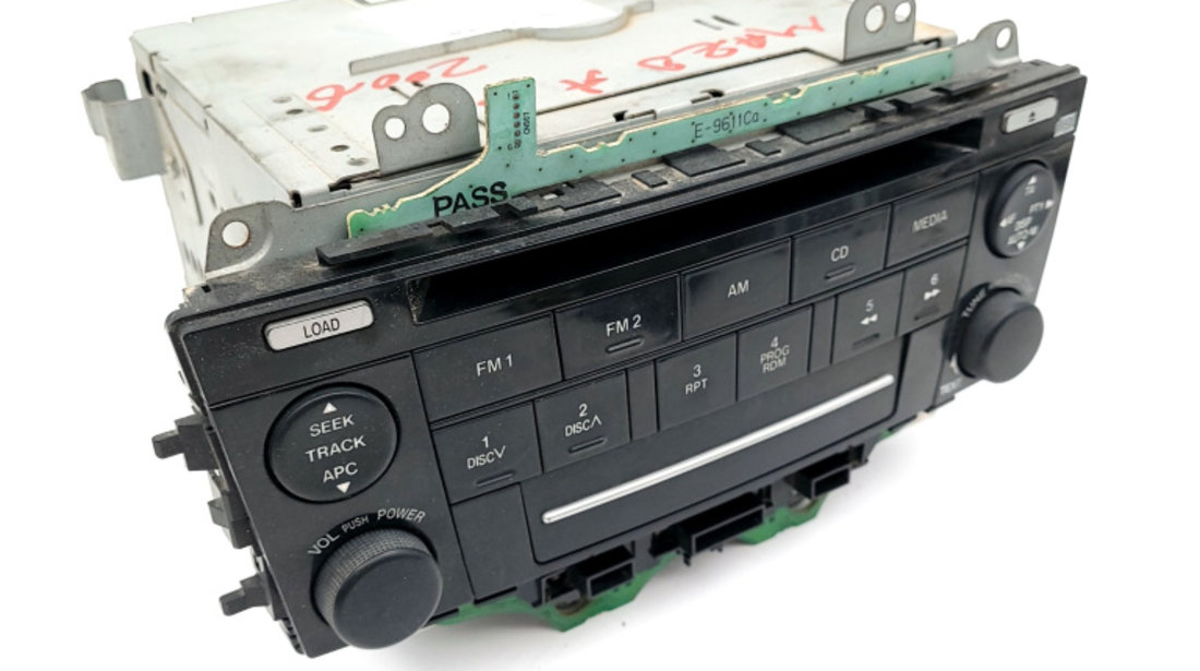 Media Player / Unitate CD / Casetofon Caseta,CD Player,Radio Mazda 6 (GG) 2002 - 2008 GR4B66DSX, CQMM45701A, FG013042, CQ-MM45701A