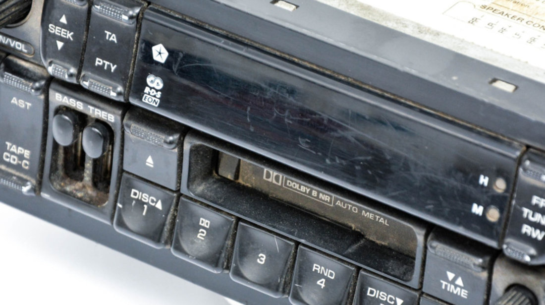 Media Player / Unitate CD / Casetofon Caseta,CD Player,Radio Chrysler VOYAGER Mk 3 (RG, RS) 1999 - 2008 Motorina P04859504ABA, P04859504AB-A