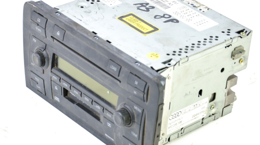Media Player / Unitate CD / Casetofon Caseta,CD Player,Radio Audi A3 (8P) 2003 - 2013 8P0035195, 8P0 035 195