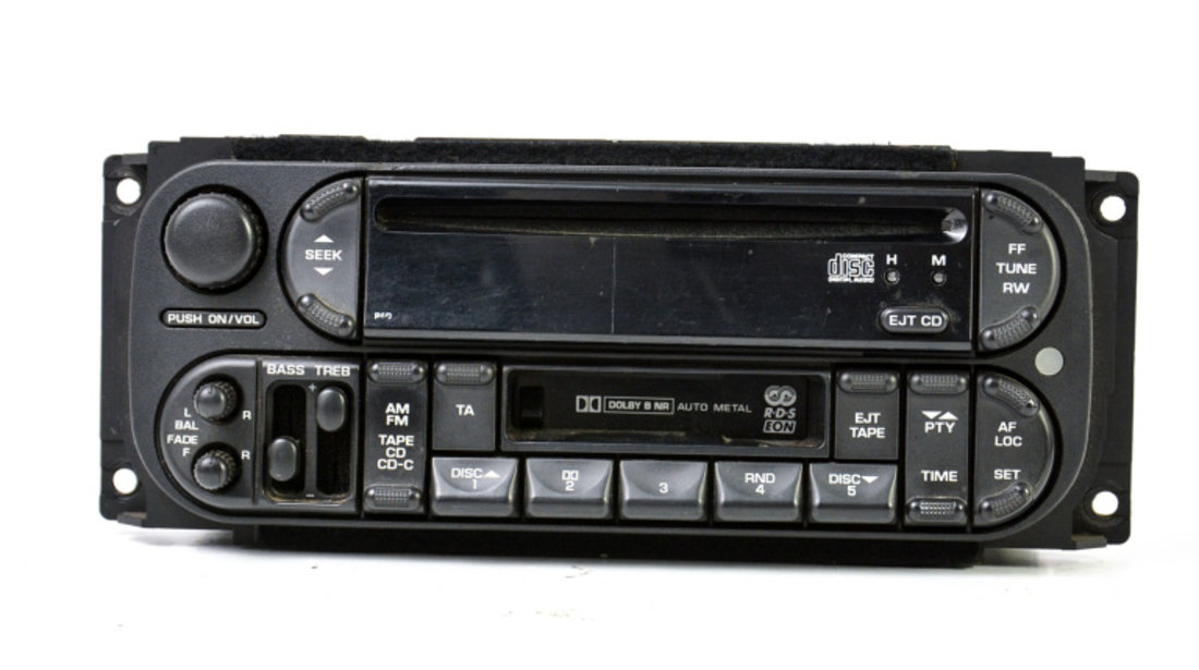 Media Player / Unitate CD / Casetofon Caseta,Radio Chrysler GRAND VOYAGER 5 (RT) 2007 - Prezent Motorina P05064385AF, MU9CY95H, 01739K01-O