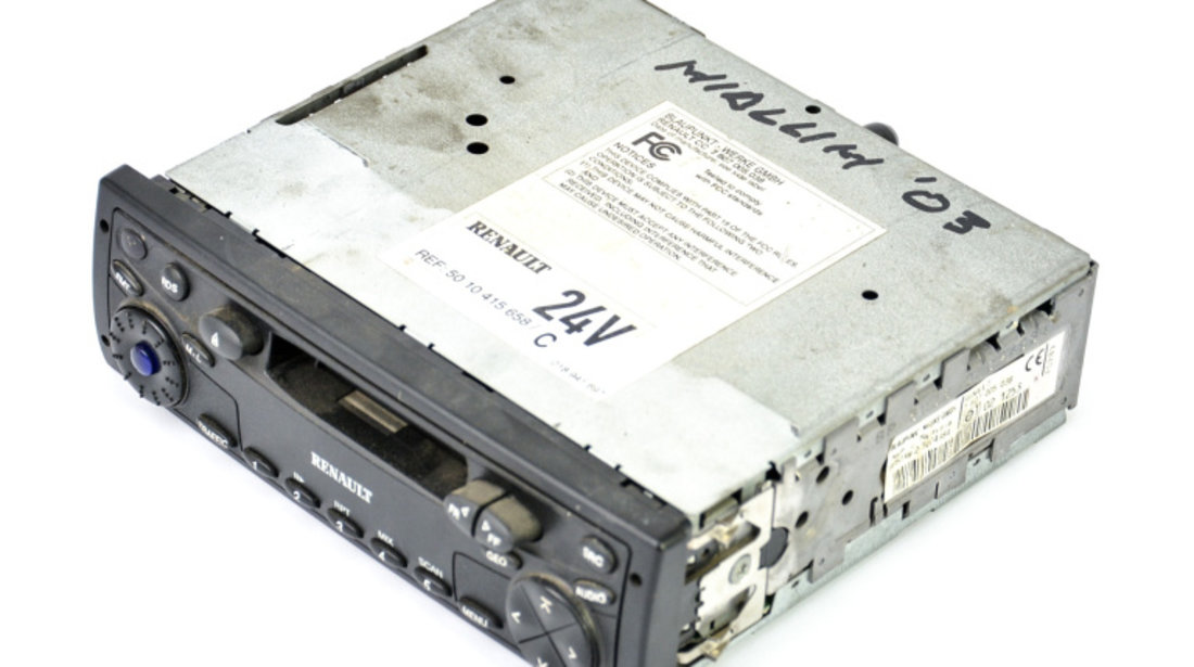 Media Player / Unitate CD / Casetofon Caseta,Radio Renault Midlum 2000 - 2006 Motorina 5010415658, 5010415658C