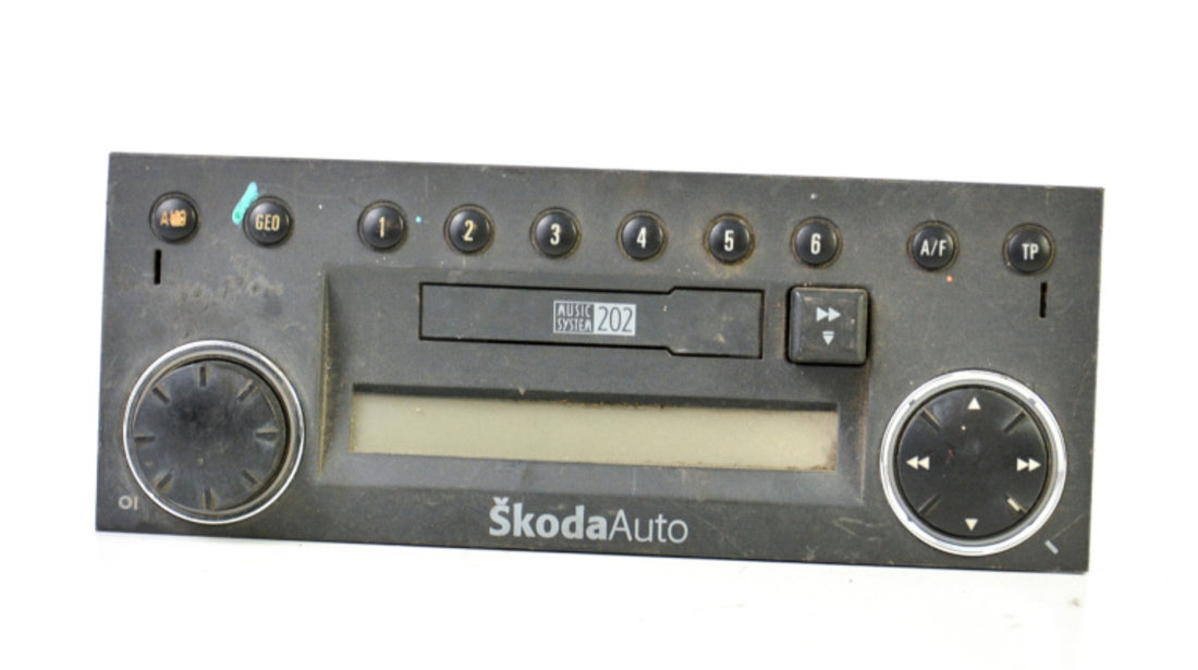 Media Player / Unitate CD / Casetofon Caseta Skoda FABIA 1 1999 - 2008 6Y0035152A, 6Y0 035 152 A, 6Y0 035 152, 6Y0035152