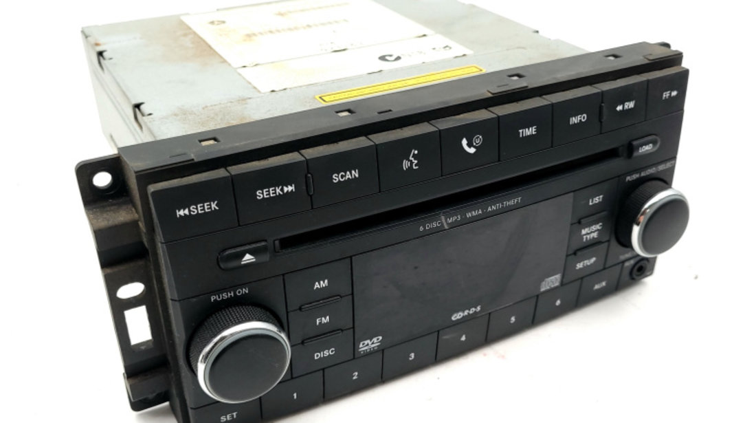 Media Player / Unitate CD / Casetofon CD Player,Mp3,Functii Telefonie,Radio Dodge Nitro 2007 - 2012 Motorina 05064055AK, 05979Z02A, 05979Z03B, 26777L, E24021163, TT1AA0827U4633