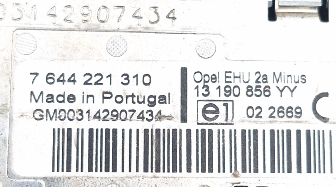 Media Player / Unitate CD / Casetofon CD Player Opel CORSA D 2006 - 2014 Motorina 13190856YY, 13190856 YY, 7644221310, 7 644 221 310, E1022669