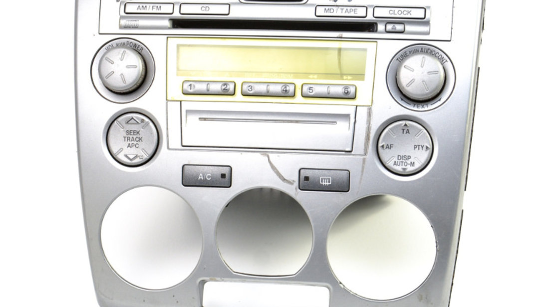 Media Player / Unitate CD / Casetofon CD Player,Radio Mazda 2 (DY) 2003 - 2007 Motorina 4M7118K876AA, 4M71-18K876-AA, DF1966DSX