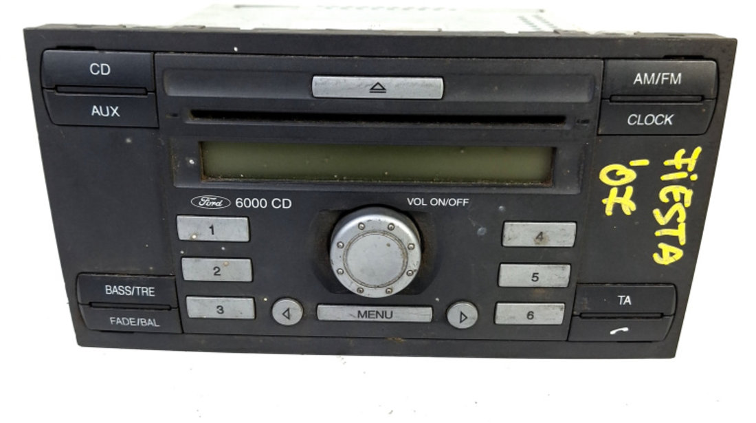 Media Player / Unitate CD / Casetofon CD Player,Radio Ford FIESTA Mk 5 2001 - 2010 FDB200