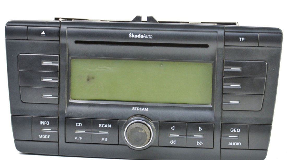 Media Player / Unitate CD / Casetofon CD Player,Radio Skoda OCTAVIA 2 (1Z) 2004 - 2013 Motorina 1Z0035161A, 1Z0 035 161 A, 1Z0 035 161, 1Z0035161