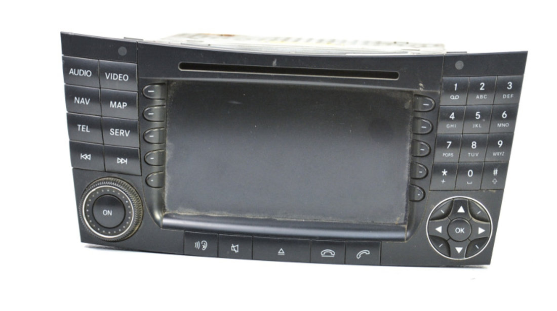 Media Player / Unitate CD / Casetofon CD Player,Functii Navigatie,Functii Telefonie Mercedes-Benz E-CLASS (W211) 2002 - 2009 A2118700089, A 211 870 00 89, 211 870 00 89, 2118700089