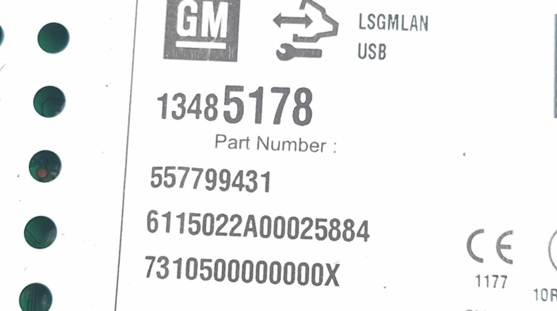 Media Player / Unitate CD / Casetofon CD Player,Caseta Opel CORSA E 2014 - Prezent Benzina 13485178, 557799431