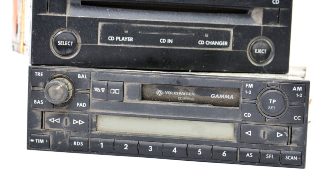Media Player / Unitate CD / Casetofon VW PASSAT B5, B5.5 1996 - 2005 1J0035186D