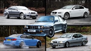 MEGA TEST comparativ cu toate generatiile BMW M3 lansate pana acum