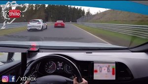 Megane RS si Leon Cupra haituiesc un Porsche la Nurburgring