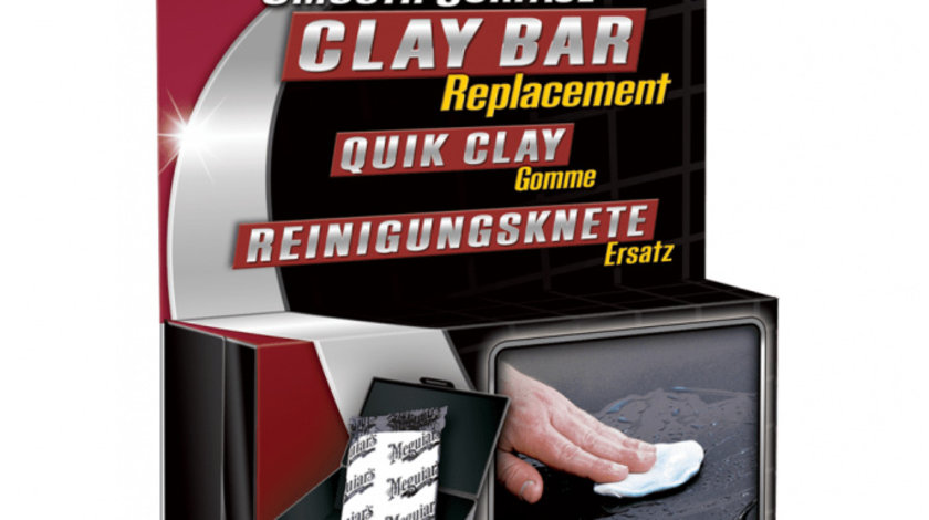 Meguiar's Argila Decontaminare Smoot Surface Clay Bar Quik Clay Reinigungsknete 50G G1001EU