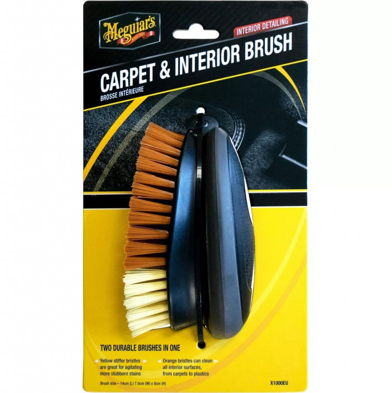 Meguiar's Carpet &amp; Interior Brush Perie Curatare Interioare Si Mocheta X1000EU