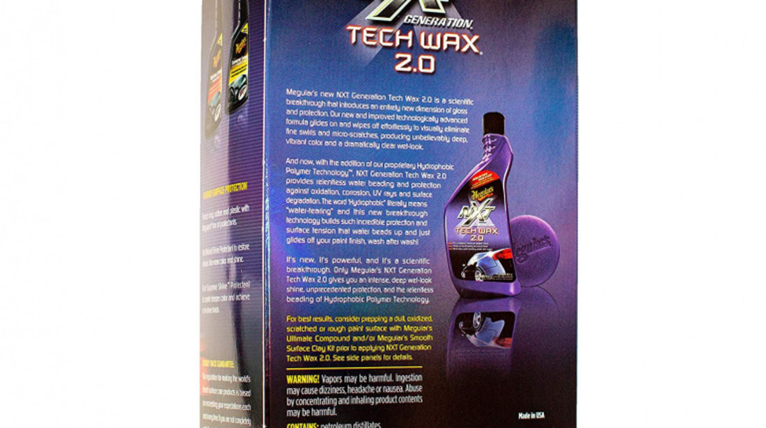 Meguiar's Ceara Lichida Nxt Generation Tech Wax 2.0 532ML G12718