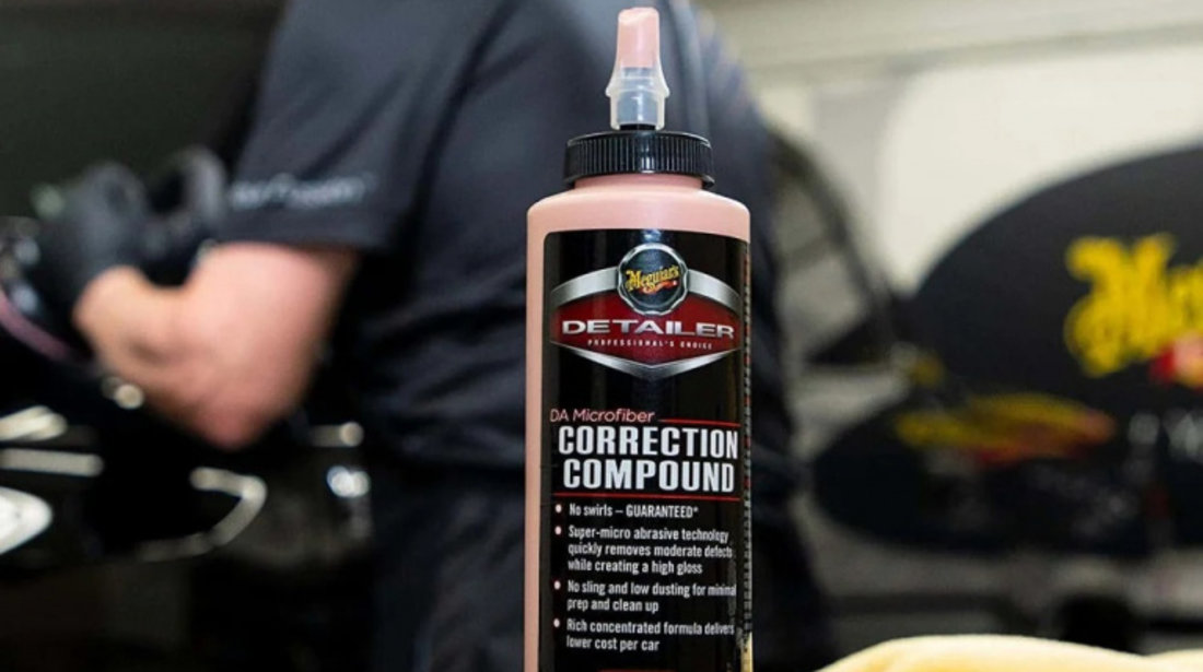 Meguiar's Da Microfiber Correction Compound D300 Pasta Abraziva Polish 473ML D30016DA