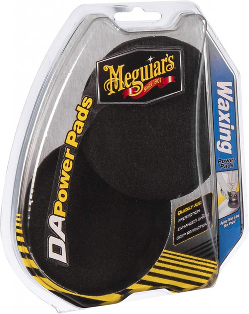 Meguiar's DA Power Pads Waxing Set 2 Buc Burete Fin Ceruire 101MM G3509INT
