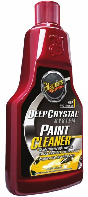 Meguiar's Deep Crystal Paint Cleaner Step 1 Solutie Curatare Chimica Vopsea 473ML A3016EU