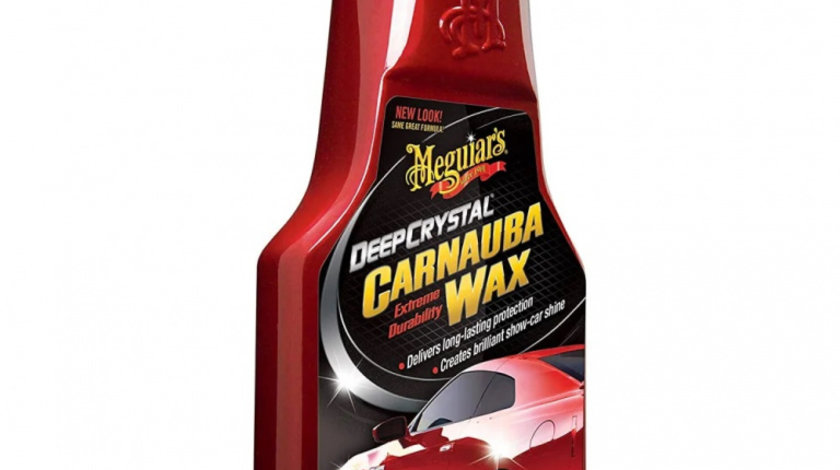 Meguiar's Deep Crystal Step 3 Carnauba Wax Ceara Auto Lichida 473ML A2216MG