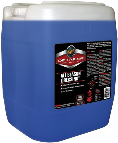 Meguiar's Detailer All Season Dressing Solutie Dressing Exterior Cauciuc Si Plastice 18.93L D16005