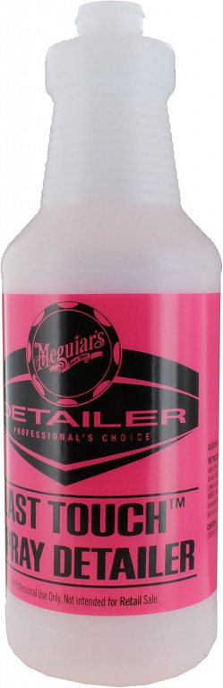 Meguiar's Detailer Last Touch Bottle Recipient Plastic 946ML D20155P