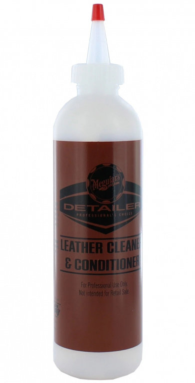 Meguiar's Detailer Leather Cleaner &amp; Conditioner Recipient Plastic 355ML D20180P