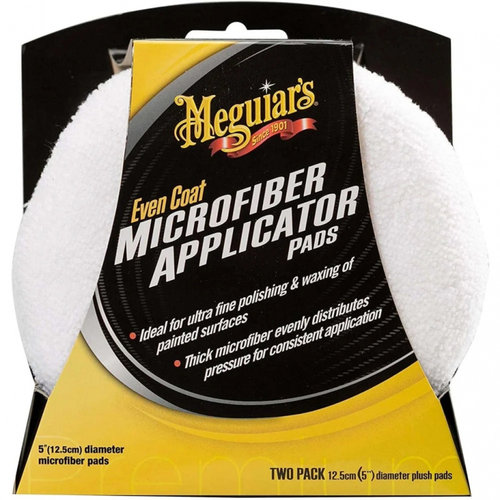 Meguiar's Even Coat Microfiber Applicator Pads Set 2 Buc Bure Aplicator Microfibra X3080EU