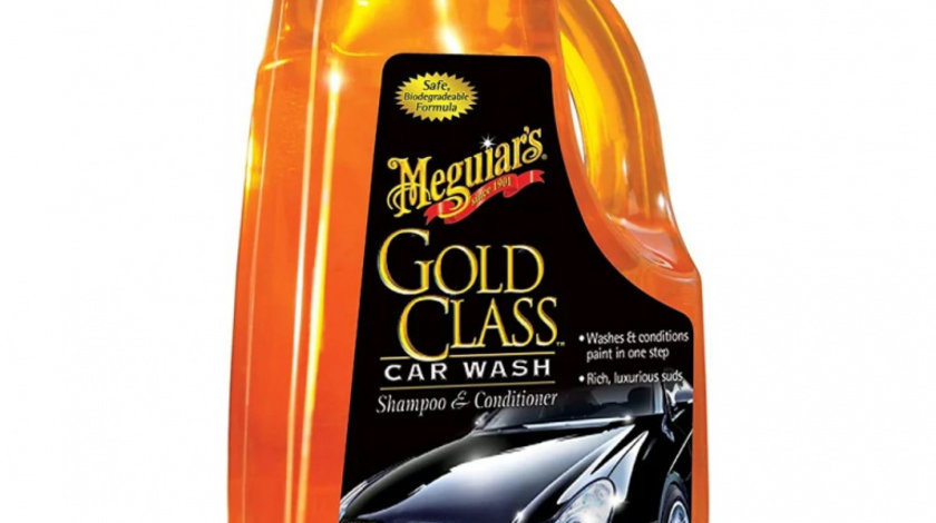 Meguiar's Gold Class Car Wash Shampoo &amp; Conditioner - Sampon Auto G7164MG