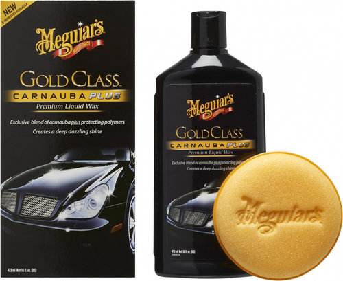 Meguiar's Gold Class Carnauba Plus Premium Liquid Wax Ceara Lichida 473ML G7016