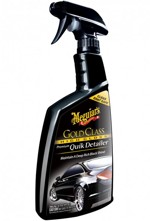 Meguiar's Gold Class High Gloss Premium Quik Detailer Solutie Detailing Rapid 709ML G7624