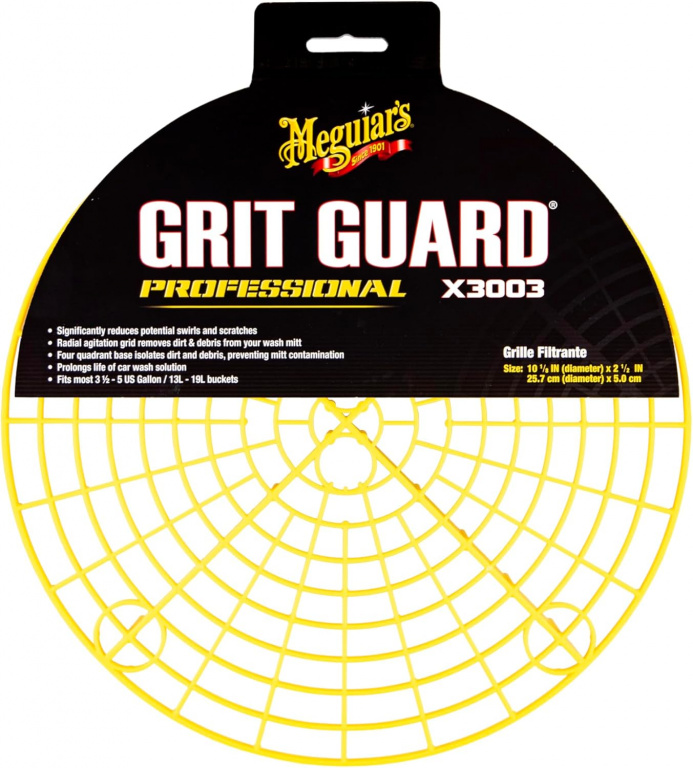 Meguiar's Grit Guard Gratar Protectie Pentru Galeata Galben X3003MG