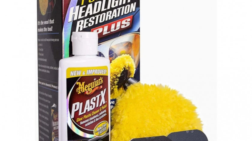 Meguiar's Headlight Restoration Kit Polish Faruri G1900KMG