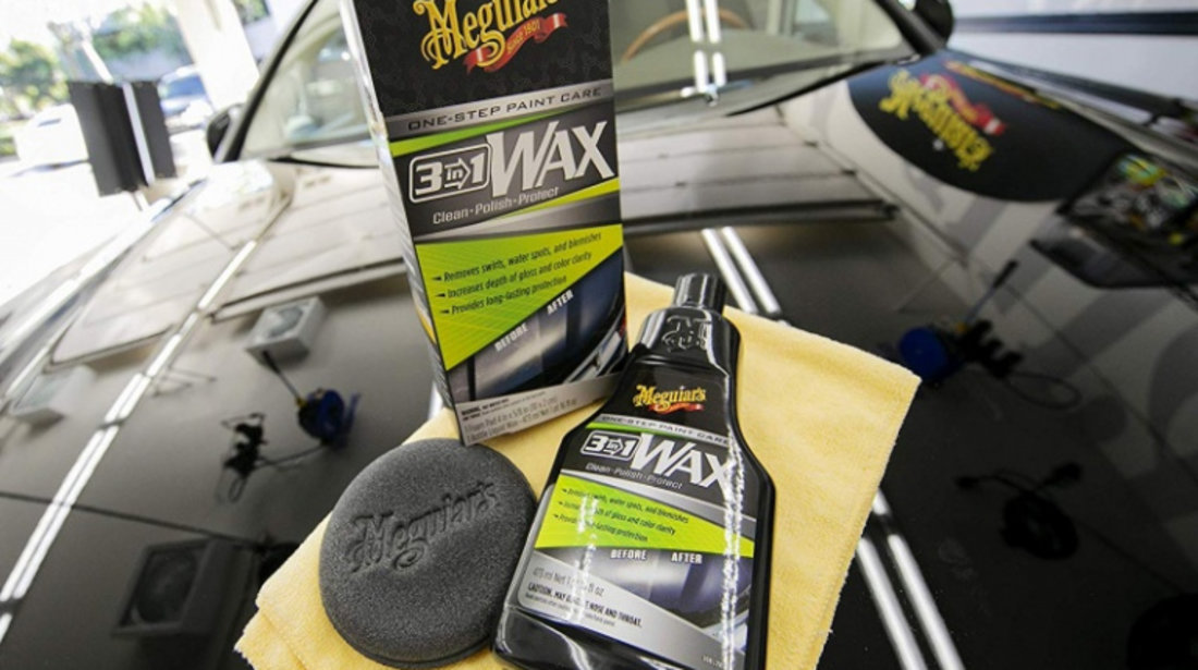 Meguiar's Kit Ceara 3 In 1 Wax G191016