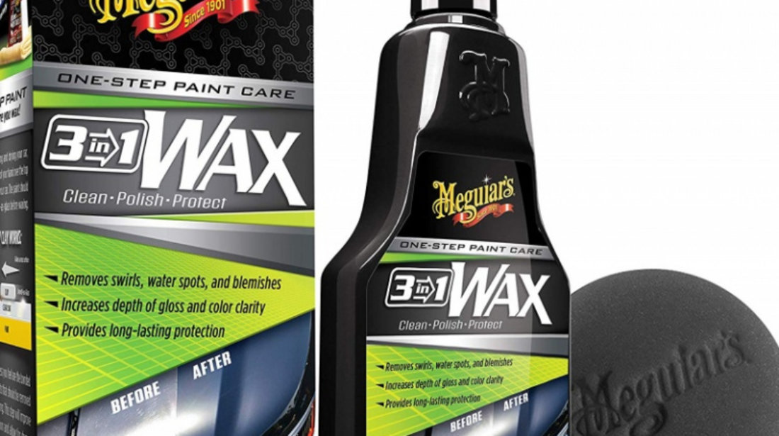 Meguiar's Kit Ceara 3 In 1 Wax G191016