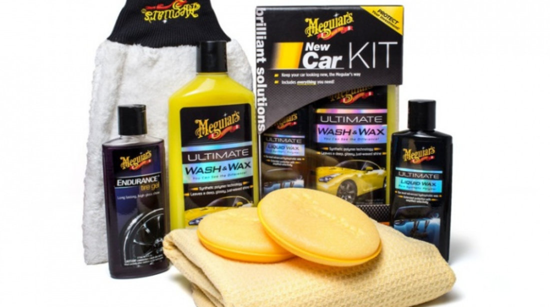 Meguiar's Kit Intretinere Masina Noua New Car Kit G3201EU