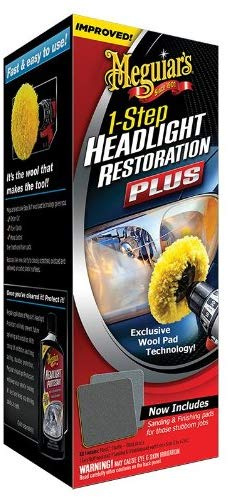 Meguiar's Kit Restaurare Faruri Headlight Restoration Kit G1900K