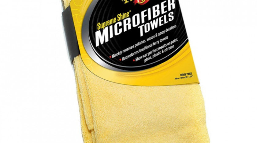 Meguiar's Laveta Indepartare Polish 40 X 63CM 3 Buc Supreme Shine Microfiber X2020EU