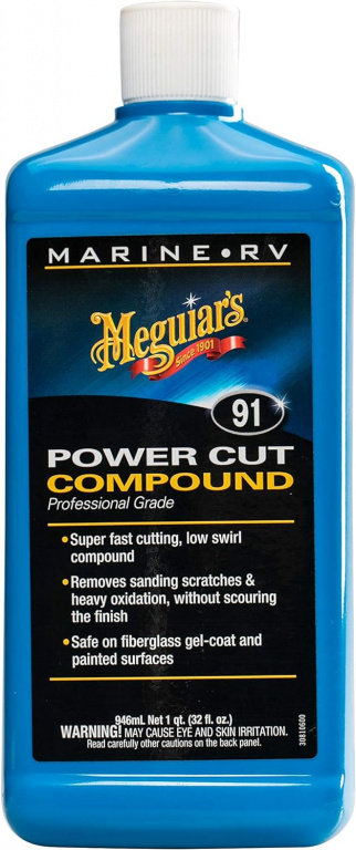 Meguiar's Marine RV Power Cut Compound Polish One Step Pentru Ambarcatiuni Si Barci 946ML M9132