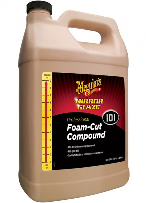 Meguiar's Mirror Glaze Professional Foam-Cut Compound 101 Pasta Polish Abraziva 3.78L M10101EU