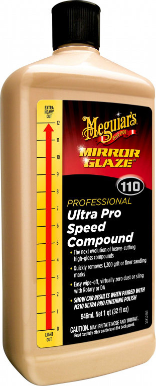 Meguiar's Mirror Glaze Ultra Pro Speed Compound 110 Pasta Polish Abraziv 946ML M11032